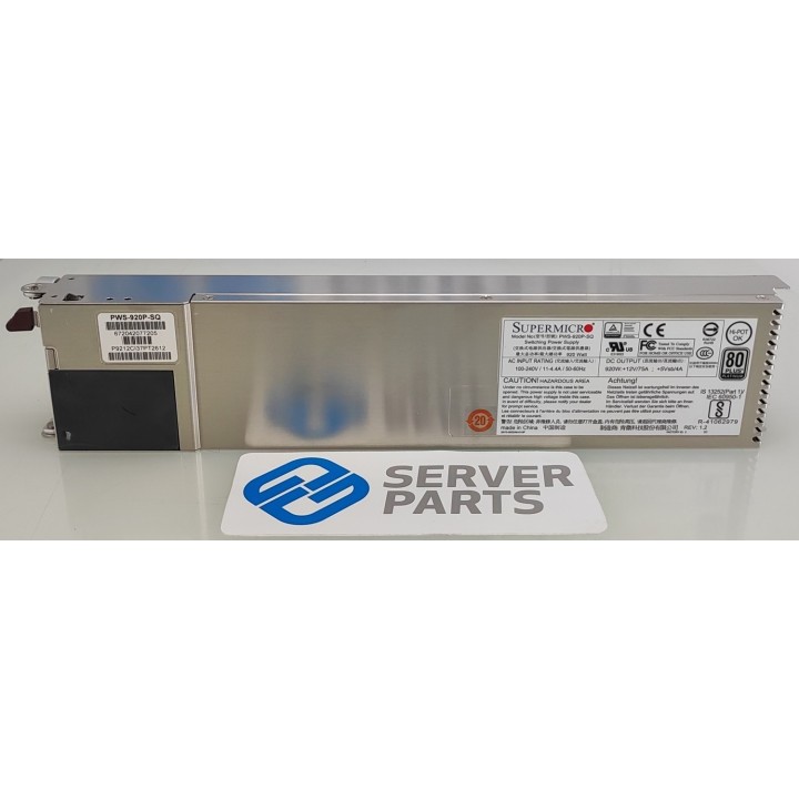 Supermicro 920W Hot-plug PSU 1U PWS-920P-SQ
