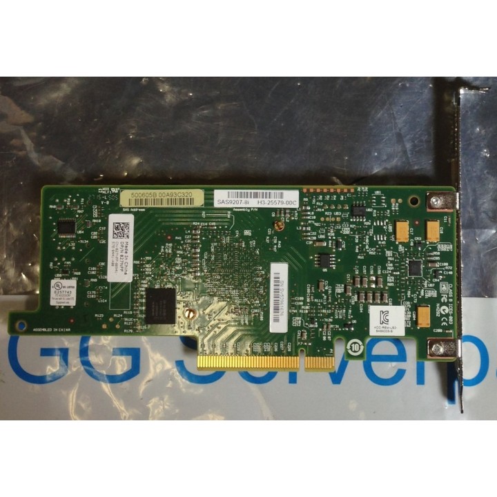 Dell LSI Internal Dualport SAS 6G 9207-8i HBA PCIe 27NFF