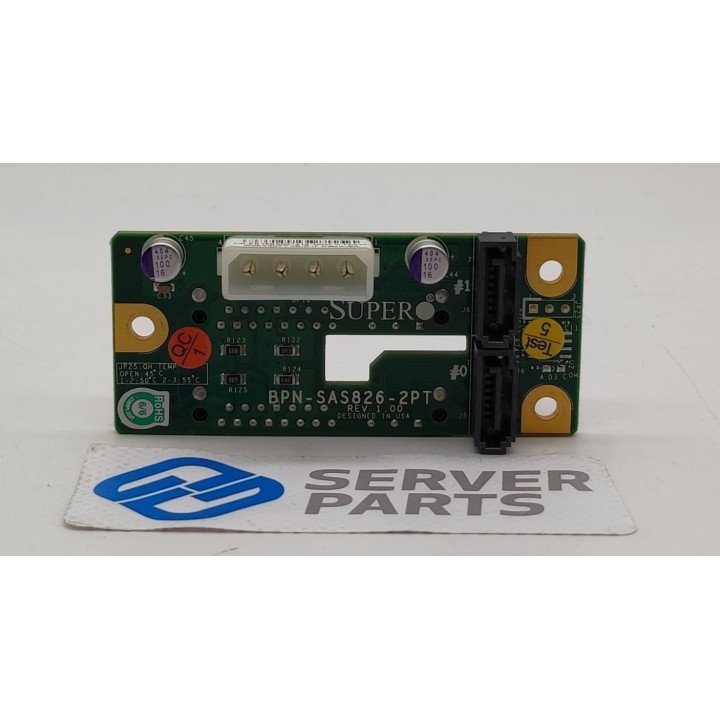 Supermicro Backplane SAS 6G 2x2.5" BPN-SAS826-2PT