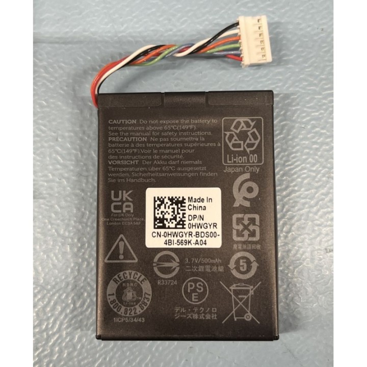 DELL PERC Battery Module  HWGYR Nya