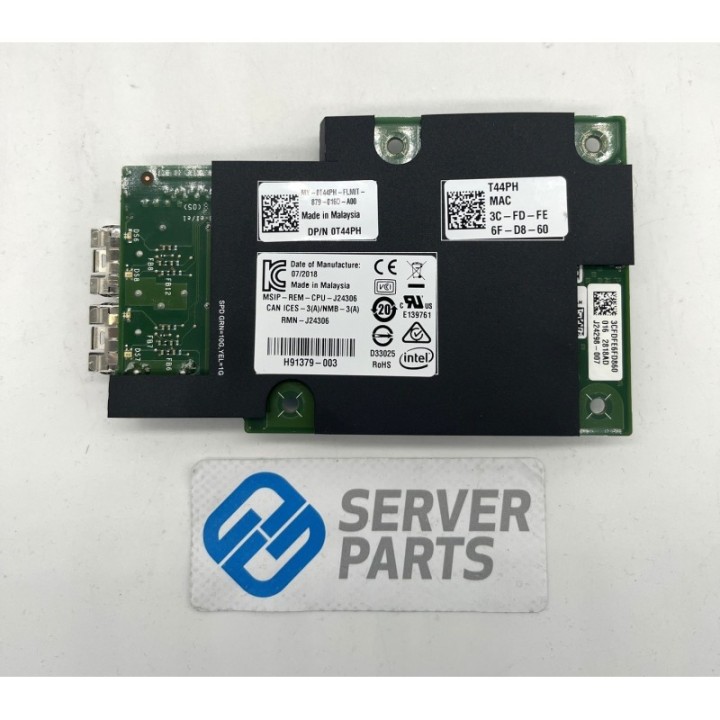 DELL/Intel X710 10Gbps SFP+ 2PORT OCP MEZZ T44PH