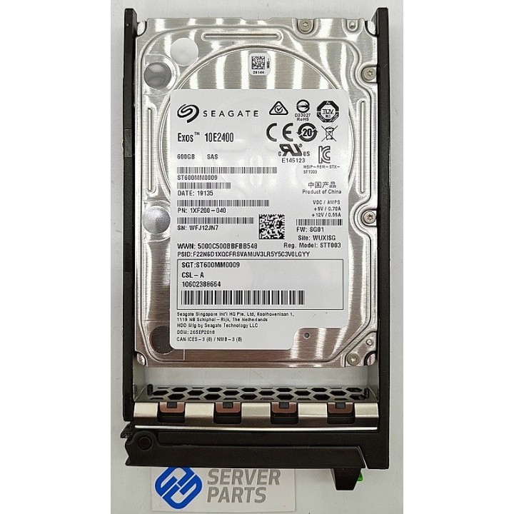 Fujitsu 600GB 10K SAS 12G SFF 10602388664