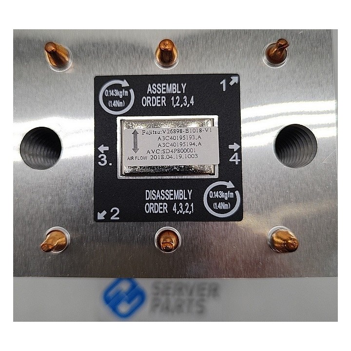 Fujitsu Heatsink till 3647 CPU A3C40195193