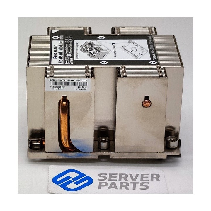 Lenovo 01KP653 - Heatsink - ThinkSystem SR550 SR590 SR650 - 165W
