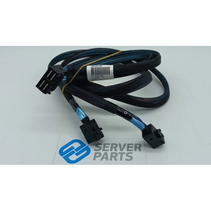 IBM 835-770mm Intern SAS Kabel MiniSAS HD dubbel till 2x SFF-8643 00YL864