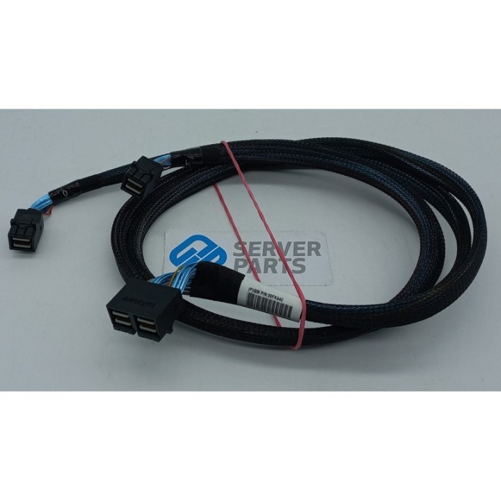 IBM 835-770mm Intern SAS Kabel MiniSAS HD dubbel till 2x SFF-8643 00FK841