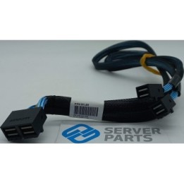 IBM 45-45cm Intern SAS Kabel MiniSAS HD dubbel till 2x SFF-8643 00YL866