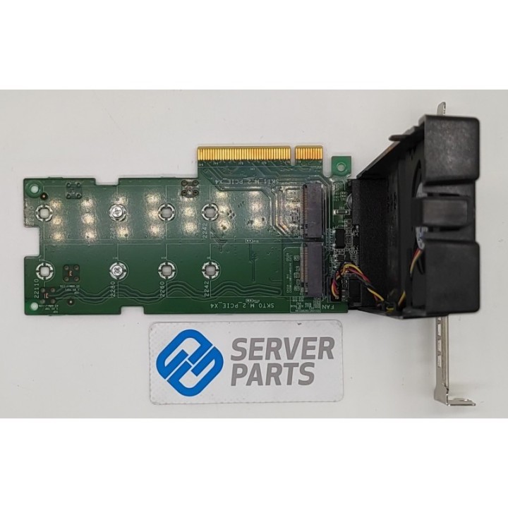 Dell Storage Adapter 2xM.2 NVMe PCIe NTRCY utan disk