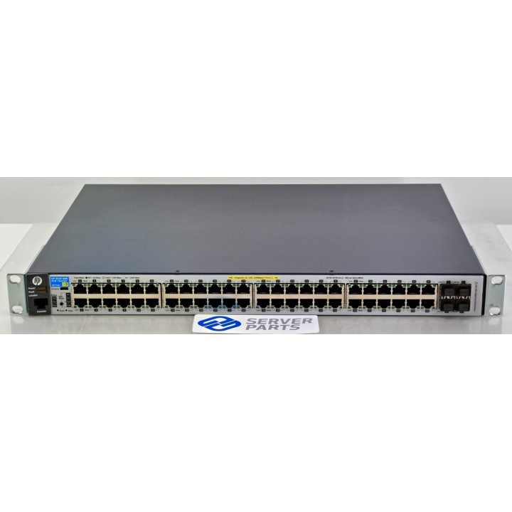 HP 2530-48G 48-portar PoE+ Gigabit Switch J9772A