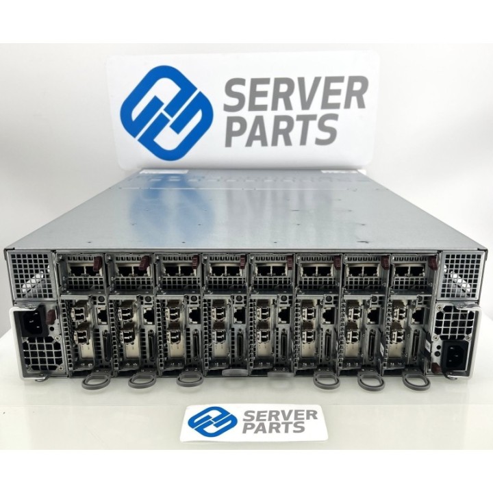 Supermicro SYS-5038MR-H8TRF 8xE5-2630L V4 0TB RAM 16x3.5" 10Gb 2xPSU Rails