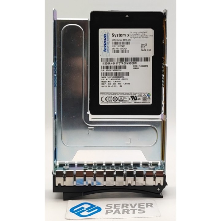 Lenovo 960GB SSD SATA 6G LFF 00YC421