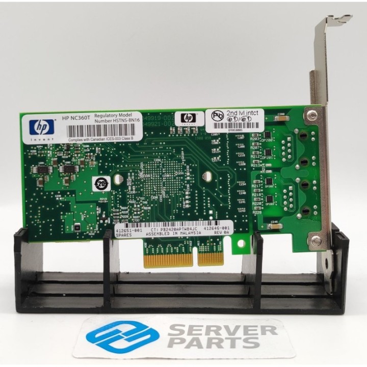 HP NC360T 1GbE Dualport PCIe NIC 412651-001