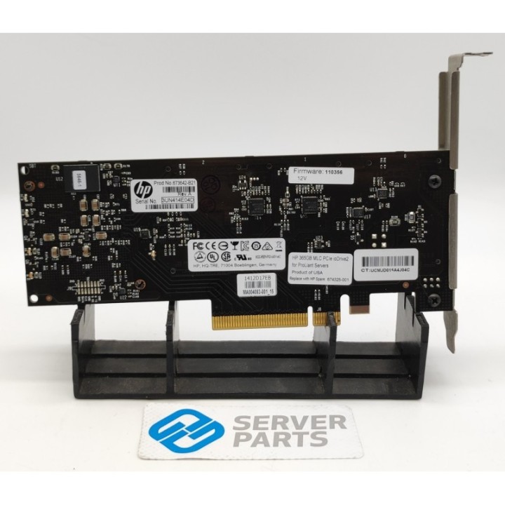 HP 365GB MLC SSD PCIe ioDrive2 Accelerator Card 674325-001