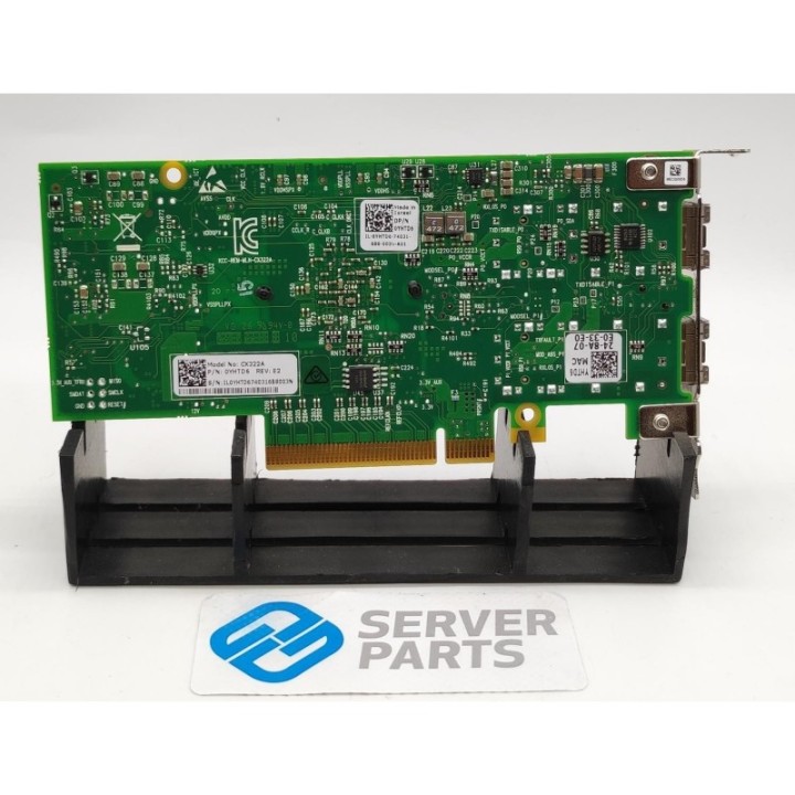 Dell Mellanox ConnectX-3 10GbE Dualport SFP+ LP med SFP+ YHTD6