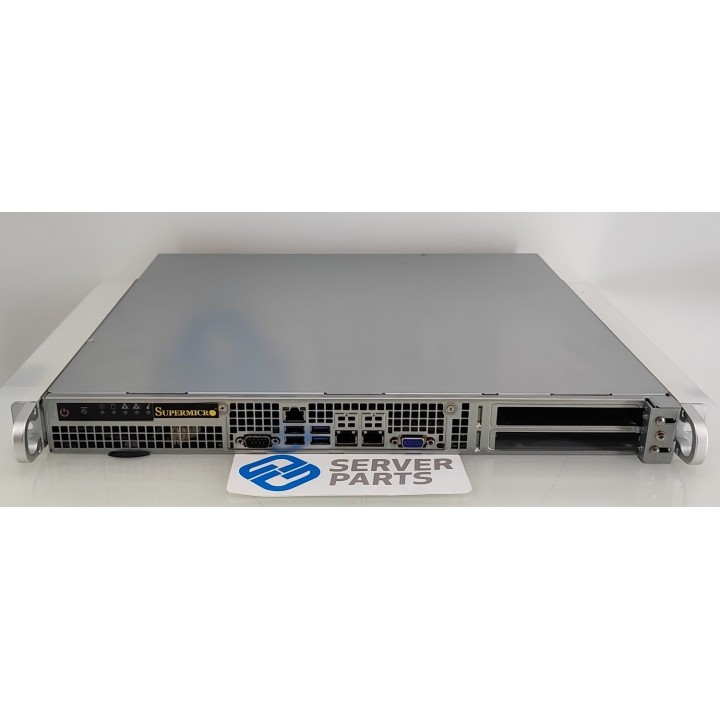 Supermicro SC515 1U X11SPW-TF Gold 6132 128GB 10GbE 2xPSU Rails