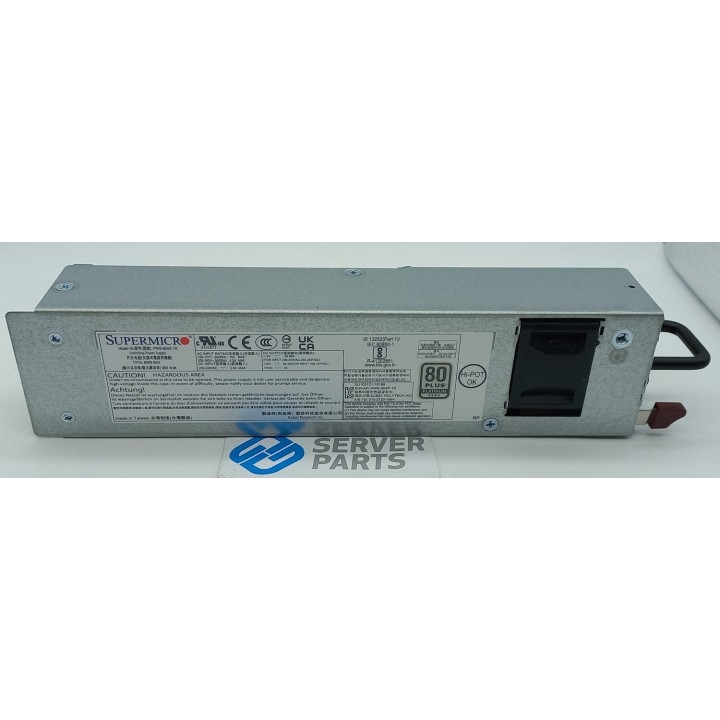 NY! Supermicro 1U Hot-Plug PSU 800W 80 Plus Platinum PWS-804S-1R