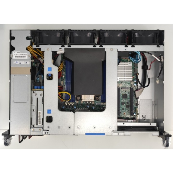 Supermicro 2U SYS-210P-FRDN6T Barebone 2xPSU utan GPU Riser Cage