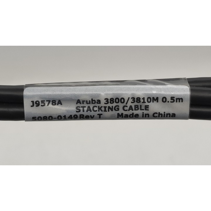 HPE Aruba 3800/3810M Stacking Cable 0.5m J9578A