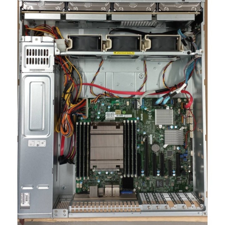 Supermicro SC826 2U E5-2620 V4 12x6TB 64GB(8x8) LSI 3008 TrueNAS Rails