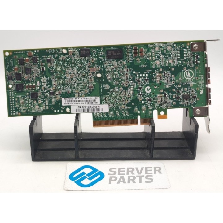 IBM QLE3262 NIC Dualport 10GbE SFP+ LP 90Y4605 utan SFPer
