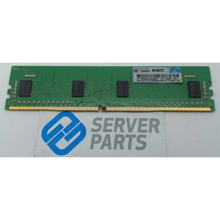 HP 4GB DDR4 PC4-2133P ECC RDIMM 752367-081