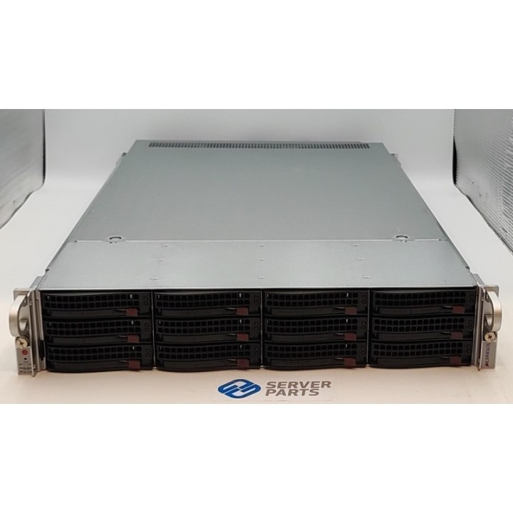 Supermicro SC829U 2U 2xE5-2640v4 0GB 64GB SATADOM AOC-S3008L-L8E 10G 1xPSU Rail