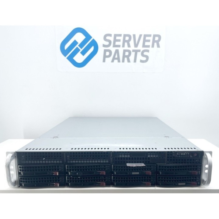 Supermicro SC825 X10SRL-F E5-2620V4 16GB 4x600GB 2x240GB 10G 8x3.5" 2xPSU Rails