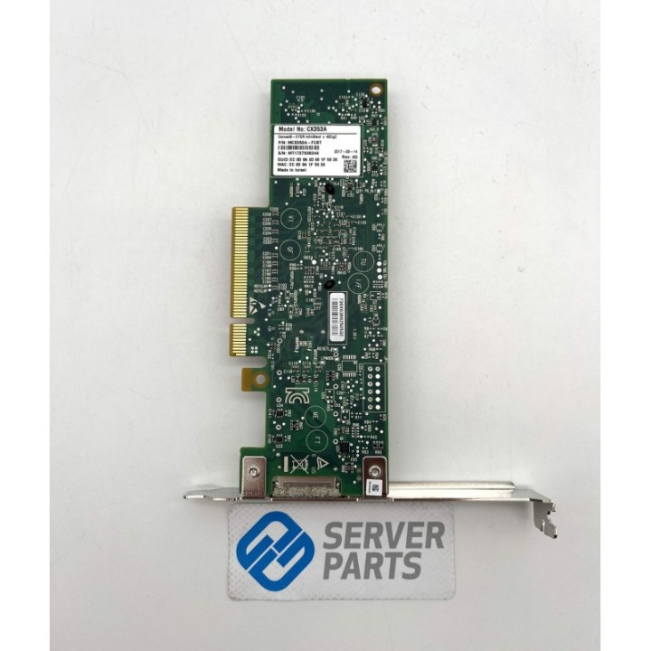 Mellanox 40GbE SinglePort InfiniBand PCIe MCX353A-FCBT