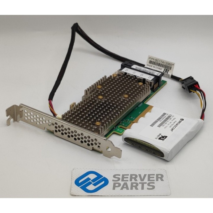 Lenovo 930-16i RAID Controller SAS 12G PCIe + Batteri 01KN508