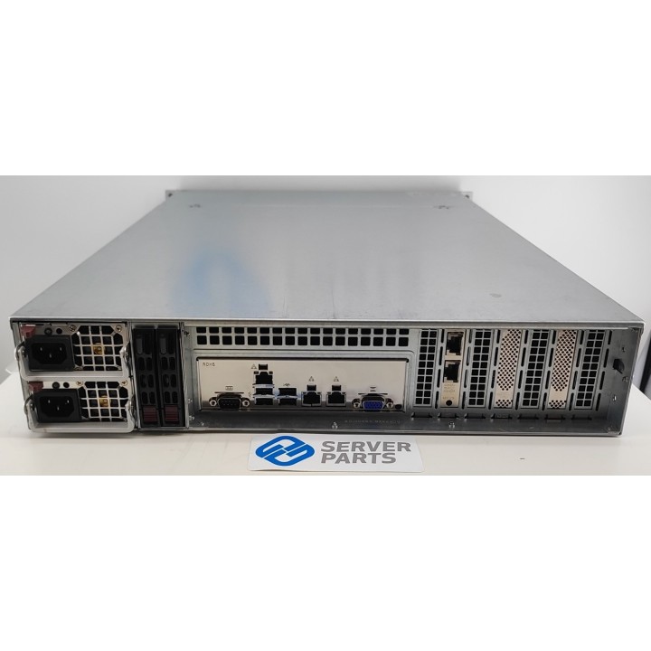 Supermicro SC826 2U X10SRH-CLN4F E5-2620v4 32GB 2x120GB 12x3.5" Rails
