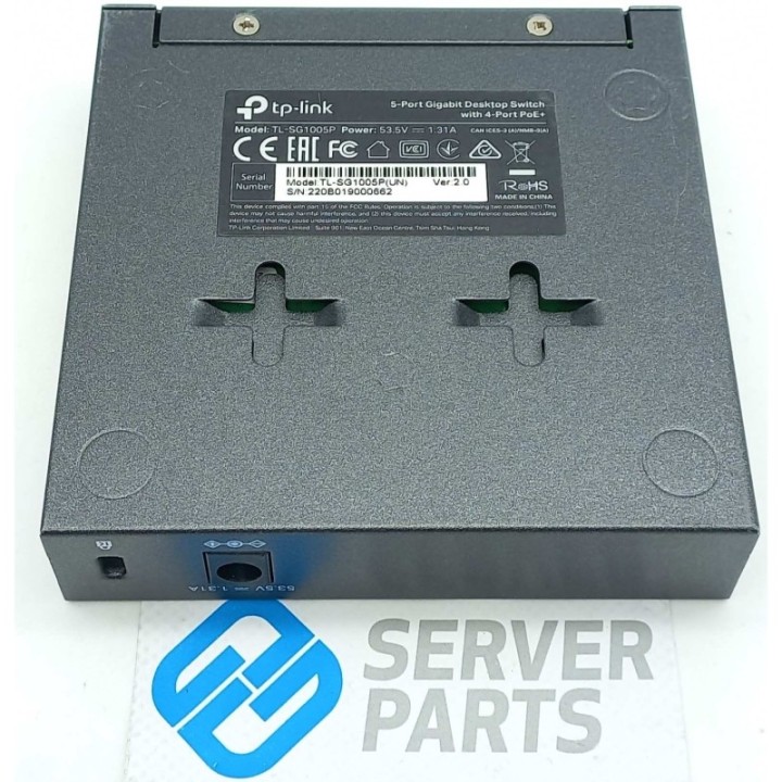 TP-Link 5-port GbE 4 PoE+ Desktop Switch TL-SG1005P