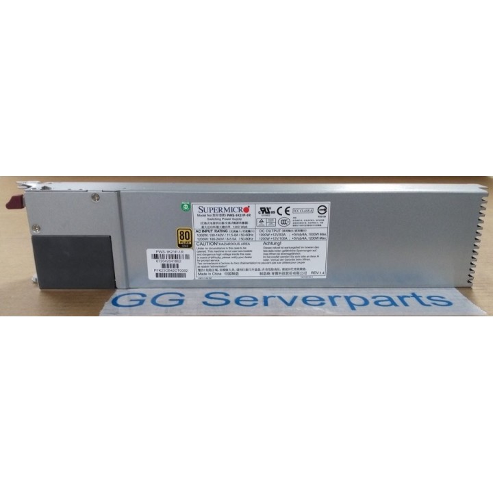 Supermicro 1U Hot-plug PSU 1200W PWS-1K21P-1R