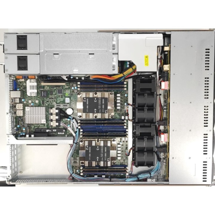 Supermicro 1U SC116 X11DDW-NT 2x6132 32GB 10x2.5" 2x10GbE 2x750W Rails