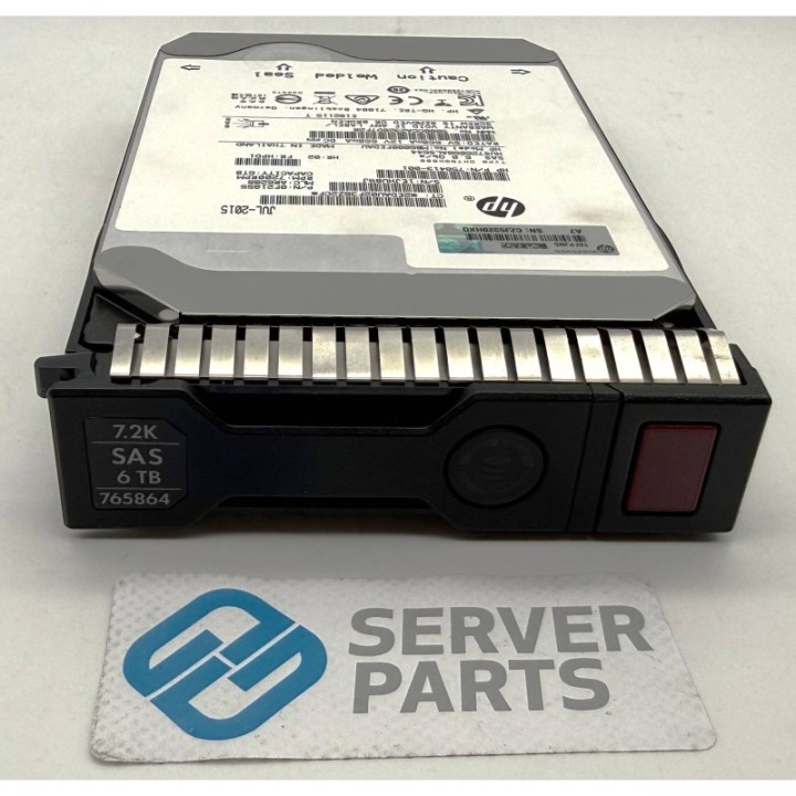 HP 6TB 7.2K SAS 6G LFF 765864-001