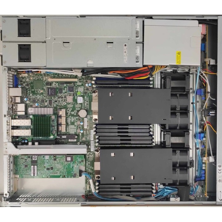 Supermicro 1U SC815 X11DDW-L 2x6132 32GB 4x3.5" 2x2.5" 10GbE 2xPSU Rails