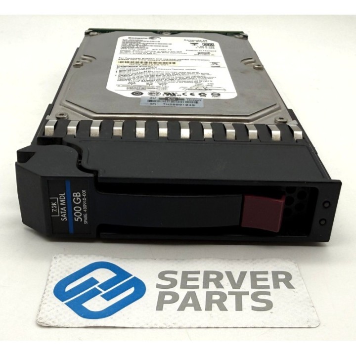 HP 500GB 7.2K SATA 3G LFF 480940-001