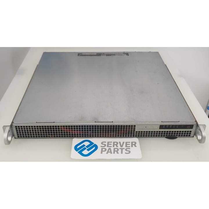 Supermicro 1U SC514 E5-2618Lv4 16GB 2x120GB SSD 2xSFP+ Rails med OPNSense