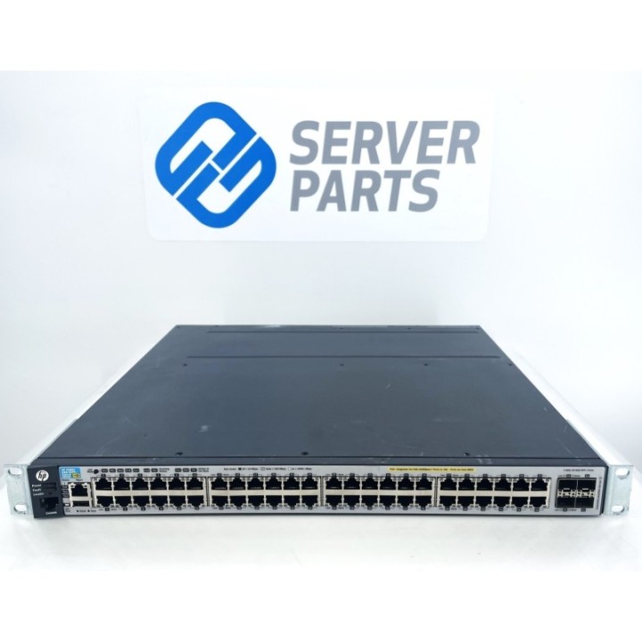 HP ProCurve E3800 48-port GbE PoE+ 4xSFP+ Switch J9574A