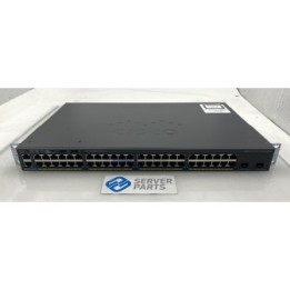 Cisco WS-C2960X-48TD-L 48-portar GbE 2-portar 10Gb Uplink