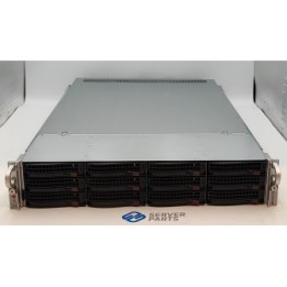 Supermicro SC829U 2U Gold 2x6154 128GB 2x240GB AOC-S3008L-L8E 10GbE 2xPSU Rails