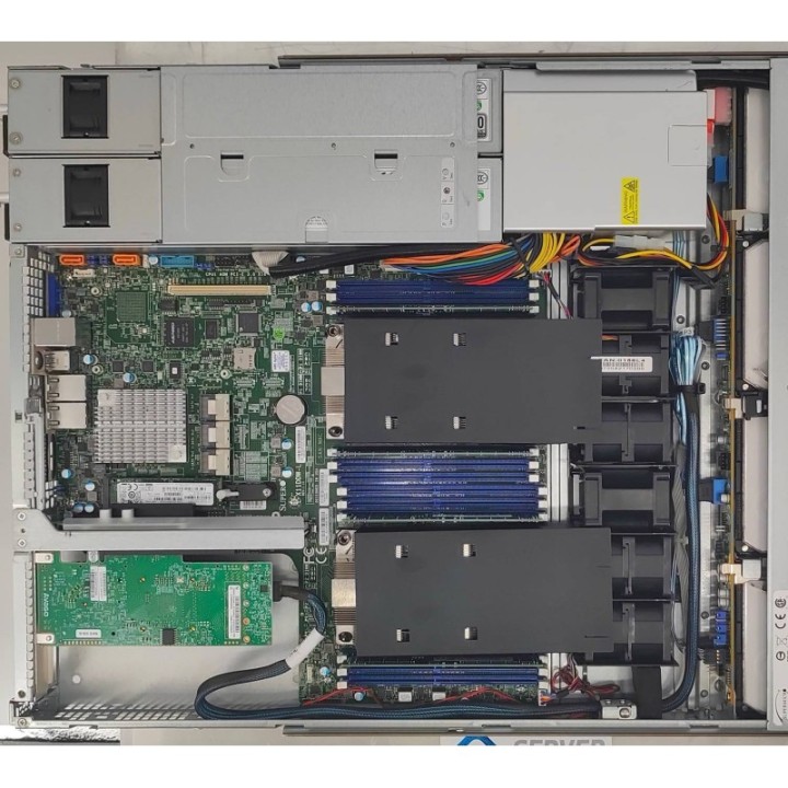 Supermicro SC815 1U 2x5120 128GB 4x6TB 1x512GB SSD 10G LSI 3008-8i 2xPSU Rails