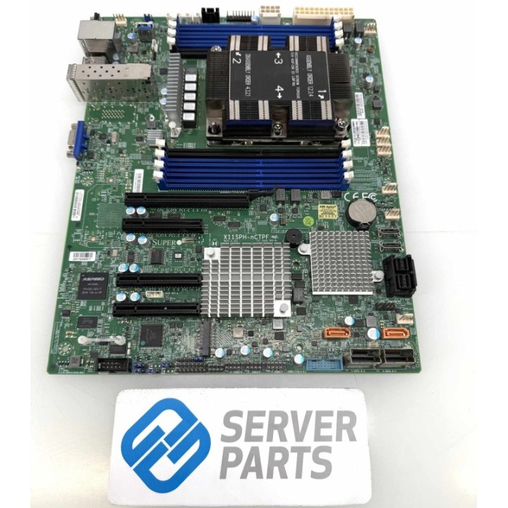 Supermicro X11SPH-nCTPF 1xIntel Xeon Silver 4212R Socket 3647 ATX Moderkort