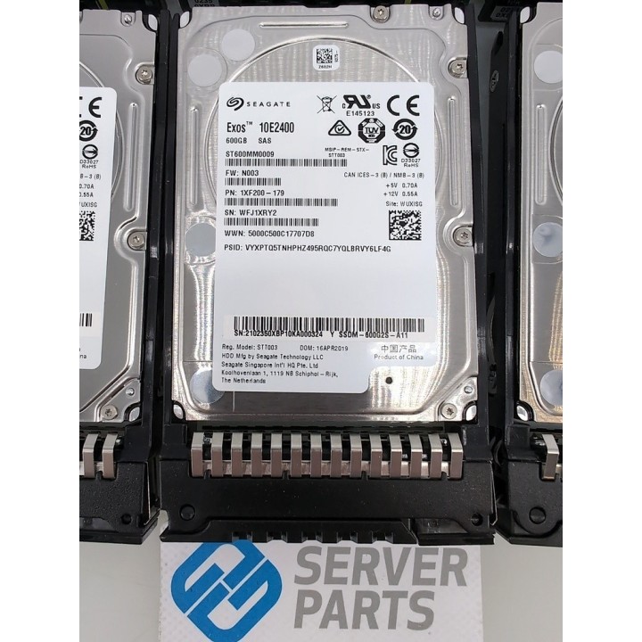 10-Pack Huawei 600GB 10K SAS 12G SFF 02350XBP