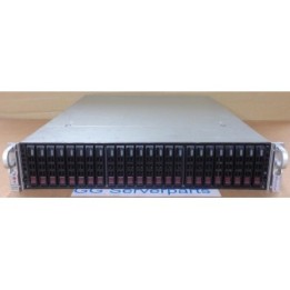Supermicro 2U CSE-216 E5-1620 64GB 9266-8I 24x2.5" 2xPSU Rails
