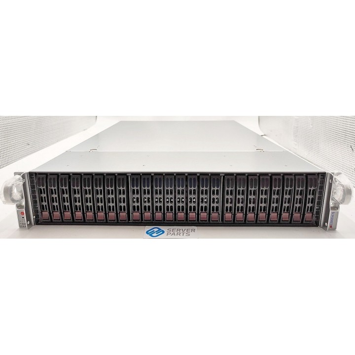 Supermicro CSE-216 2U Chassi  SAS 12G 26x2.5" (4xU.2) CTO 2xPSU Rails