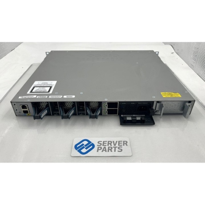 Cisco 12-port 1G SFP Stacking Switch WS-C3850-12S-S C3850-NM-4-1G 1x350W