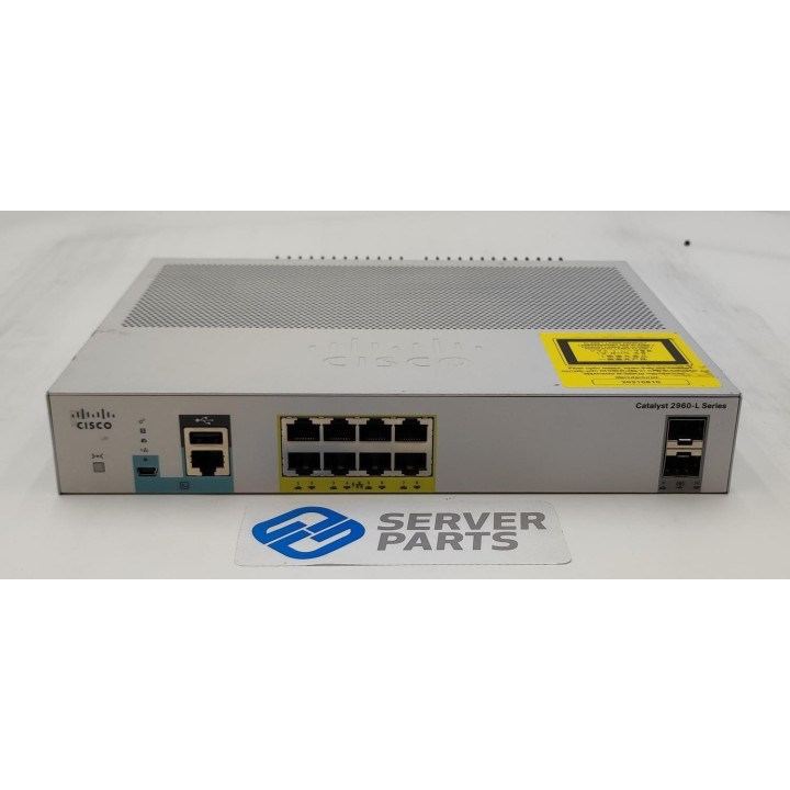 Cisco 8-portar PoE+ Switch WS-C2960L-8PS-LL