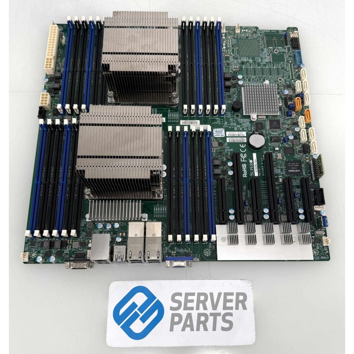Supermicro X10DRI-T4+ 2xHeatsink 4x10GbE E-ATX