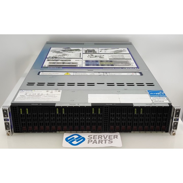 Nutanix NX-3060-G6 Quad Node 8x6126 1024GB 8x960GB 16x10GbE 24x2.5" 2xPSU