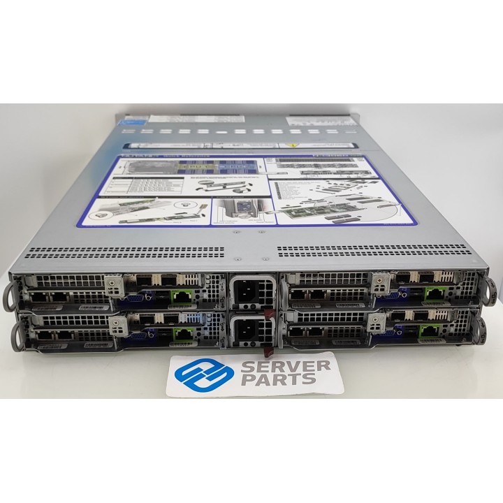 Nutanix NX-3060-G6 Quad Node 8x6126 1024GB 8x960GB 16x10GbE 24x2.5" 2xPSU